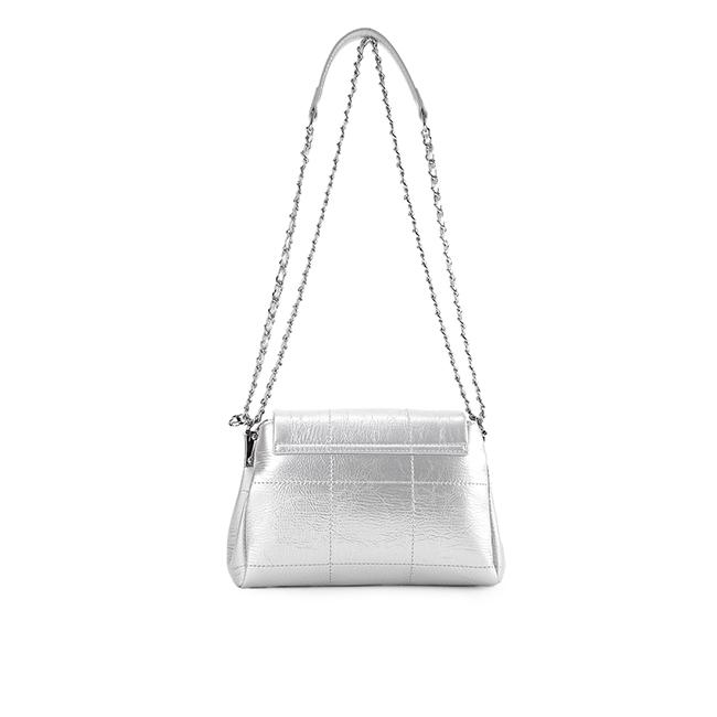 Britney Shoulder Bag In Silver