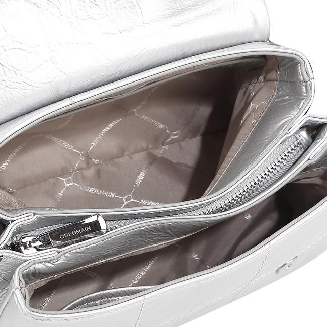 Britney Shoulder Bag In Silver