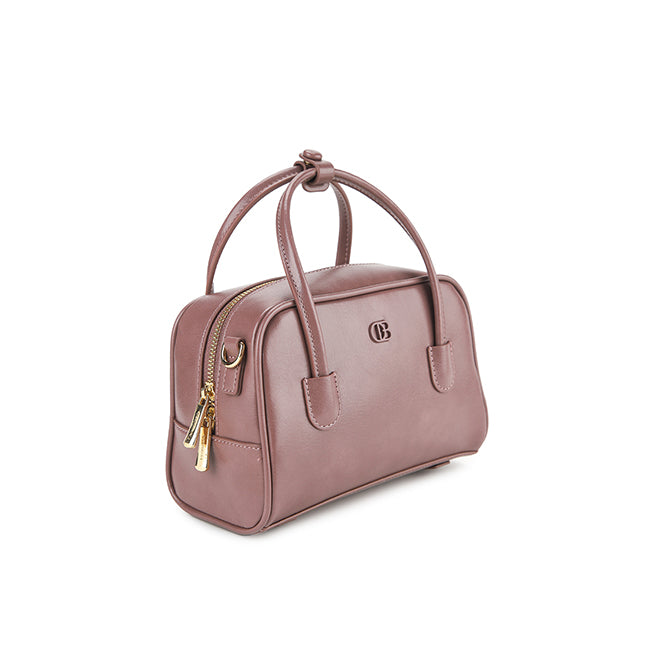 Adiel Top Handle Bag In Mauve