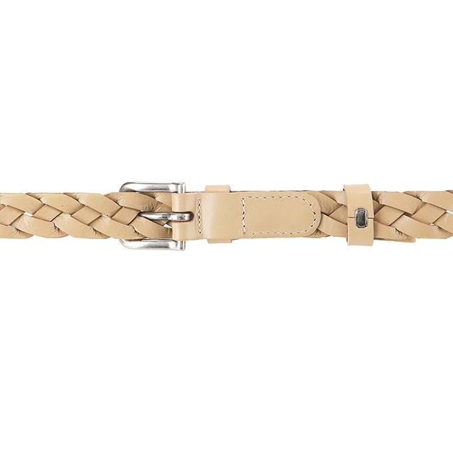 Ivory Braided Belt
