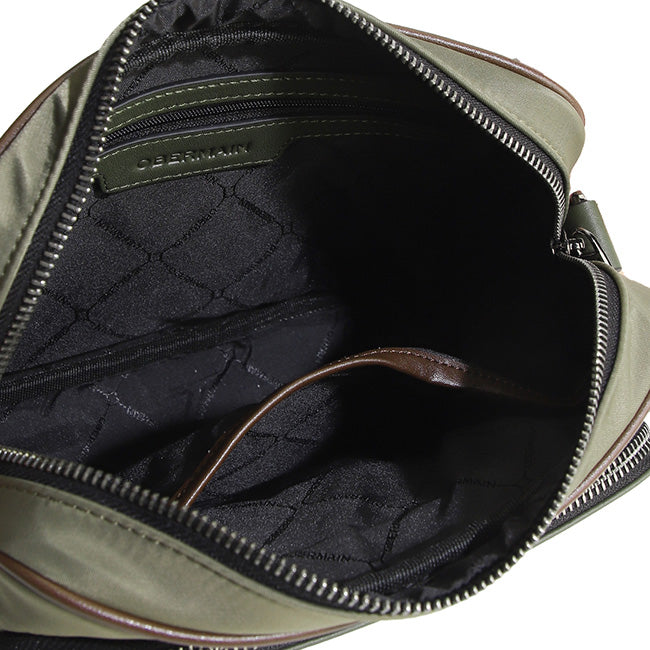 Edric Messenger Bag In Olive