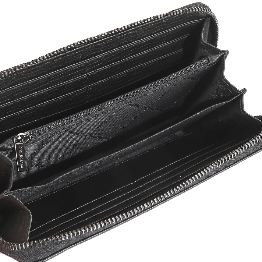 Thomas Long Zip Wl-Rfid In Black