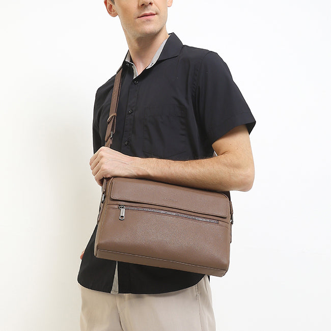 Dutch Messenger Bag-L In Brown