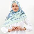 Benazir In Blue-Green