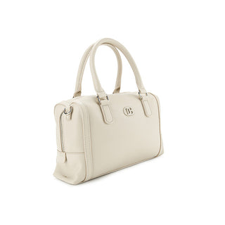 Ava Top Handle Bag In Beige