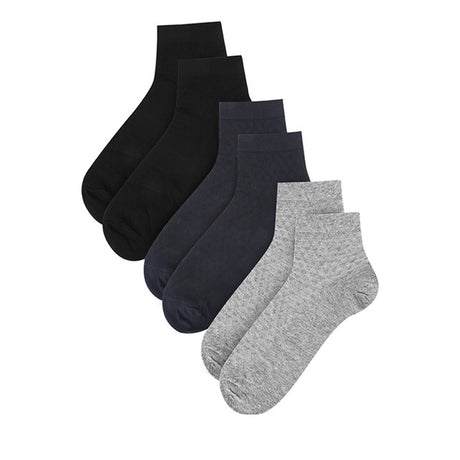 Obermain Aksesoris Kaos Kaki Unisex Ob Half Sock In Multi Color
