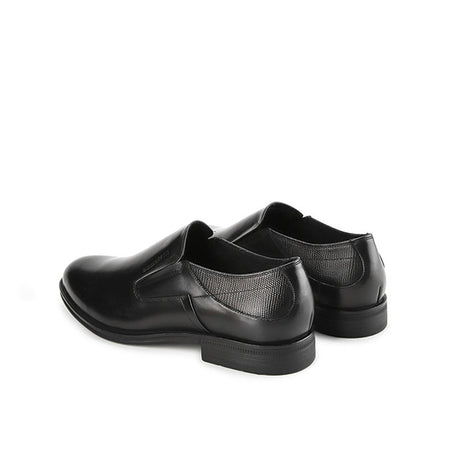 Boris Calvin Slip On in Waxed Leather