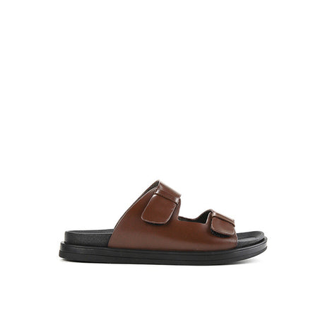 Eagan Jacky Slide in Pull-Up Leather