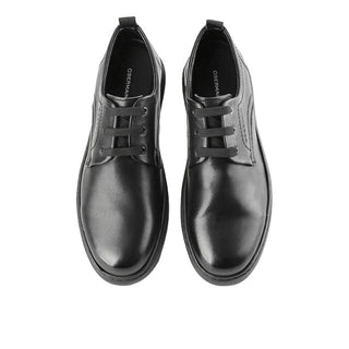 Suton Jones Lace Up in Waxed Cow Leather