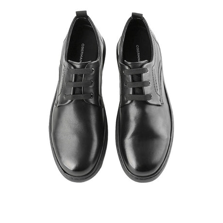 Suton Jones Lace Up in Waxed Cow Leather