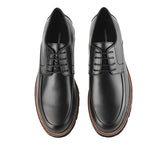 Billy Dasan Lace Up in Boxed leather