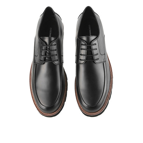 Billy Dasan Lace Up in Boxed leather