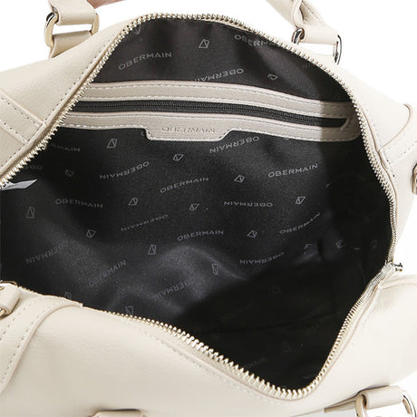 Ava Top Handle Bag In Beige