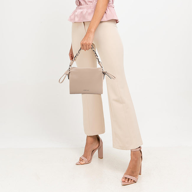 Harley Top Handle Bag (M) In Tan