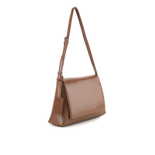 Adele Shoulder Bag In Dark Brown