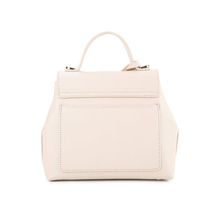 Allura Top Hande Bag (M) In Cream