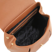 Allura Top Hande Bag (L) In Brown