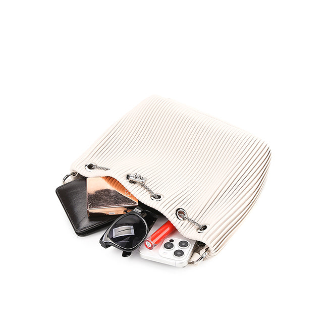 Barrera Bucket Bag In Cream
