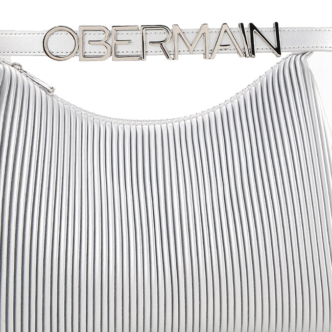 Barrera Shoulder Bag (L) In Silver
