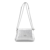 Britney Shoulder Bag In Silver