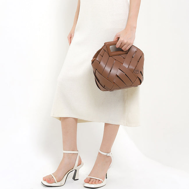 Bretta Clutch In Brown