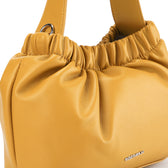 Zoe Top Handle Bag (M) In Mustard