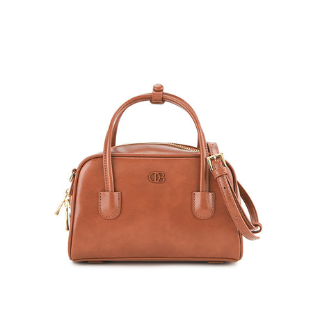 Adiel Top Handle Bag In Brown