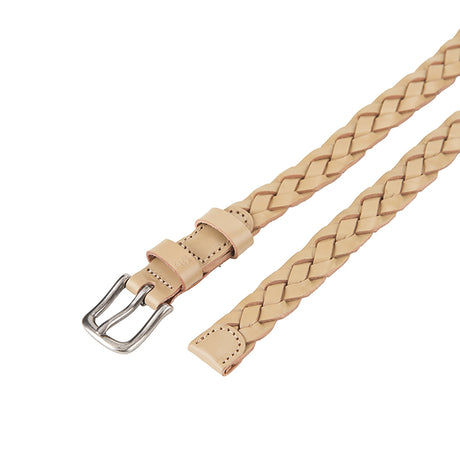 Ivory Braided Belt