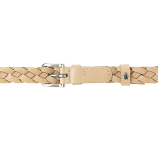 Ivory Braided Belt