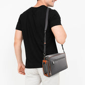 Lay Crossbody Bag-L In Grey