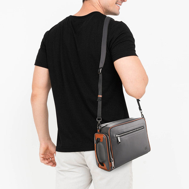 Lay Crossbody Bag-L In Grey