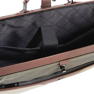 Kenton Document Bag In Olive