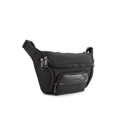 Roman Waist Bag In Black