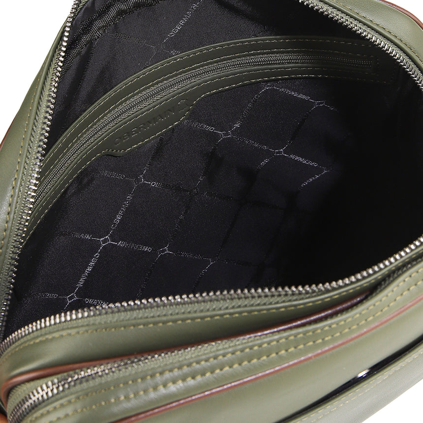 Sam Messenger Bag-L In Olive