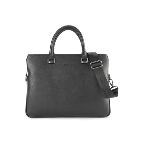 Stone Document Bag-L In Navy