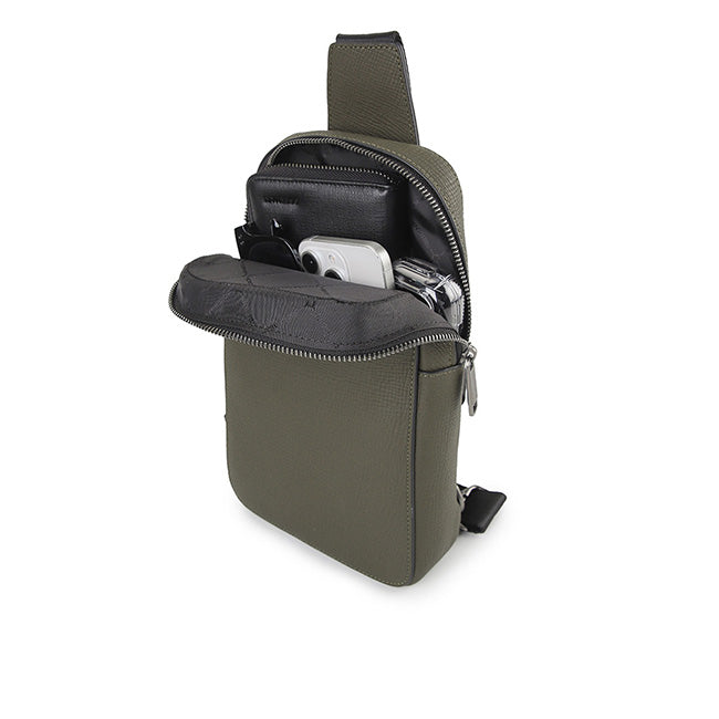 Eathan Chest Bag-L In Taupe