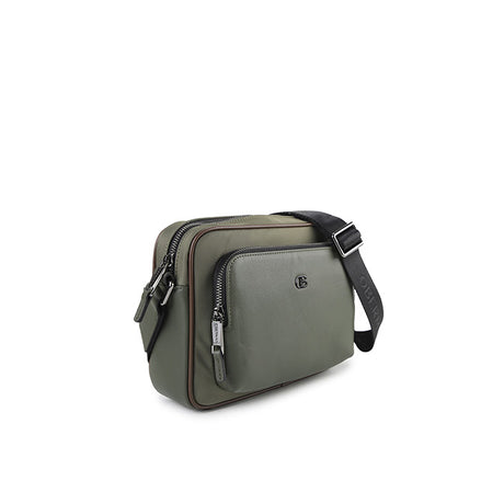 Edric Messenger Bag In Olive