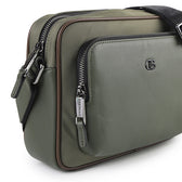 Edric Messenger Bag In Olive
