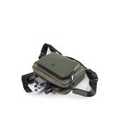 Edric Messenger Bag In Olive