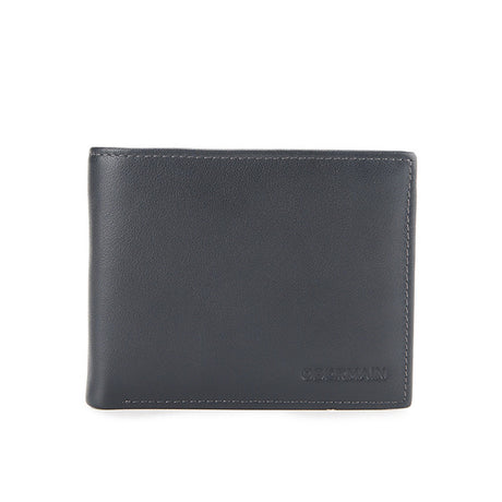 Mano Short Wallet - Rfid In Grey
