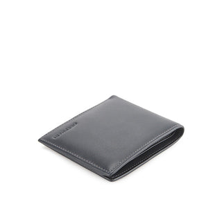Mano Short Wallet - Rfid In Grey