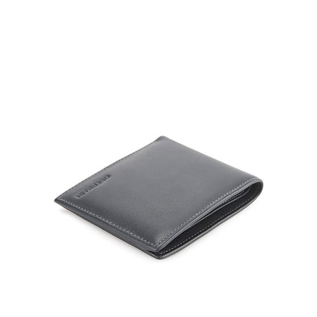 Mano Short Wallet - Rfid In Grey