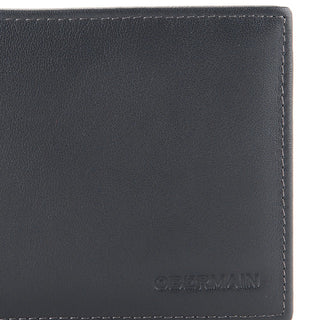 Mano Short Wallet - Rfid In Grey