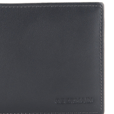 Mano Short Wallet - Rfid In Grey