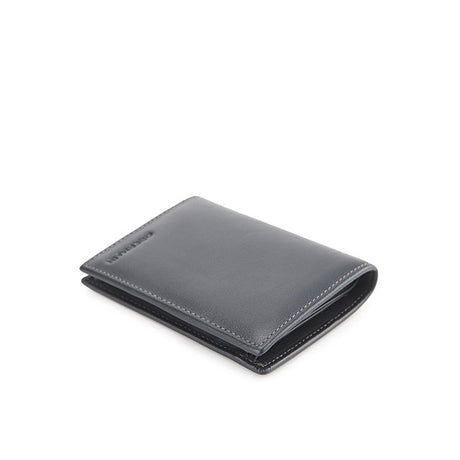 Mano Tall Wallet - Rfid In Grey