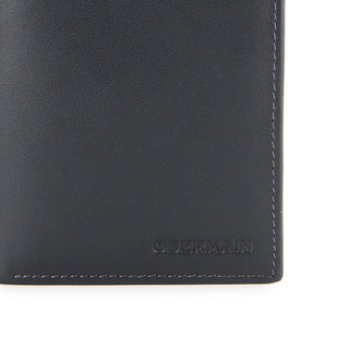 Mano Tall Wallet - Rfid In Grey