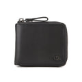 Naj Short Zip Wallet-Rfid In Black