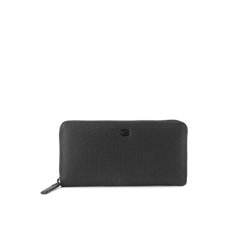 Tommy Long Zip Wl-Rfid In Black