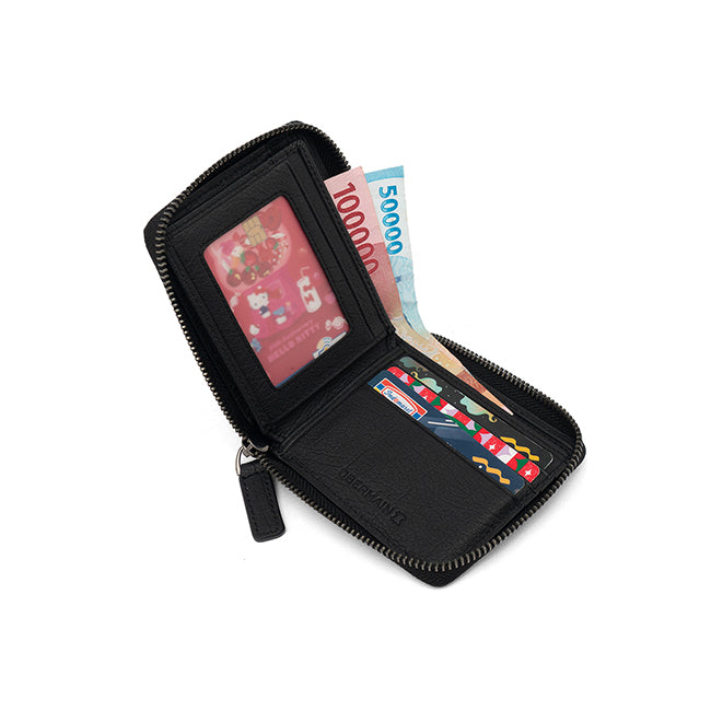 Howard Short Zip Wl Flip-Rfid In Black