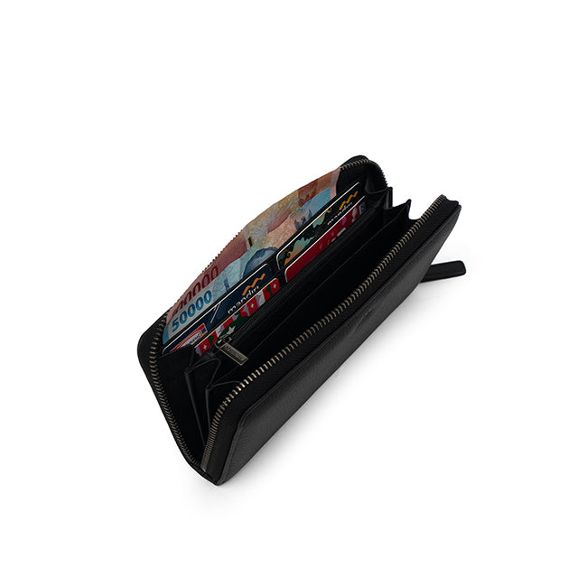 Howard Long Zip Wl-Rfid In Black